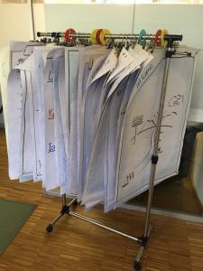 Flipchartständer mit Templates